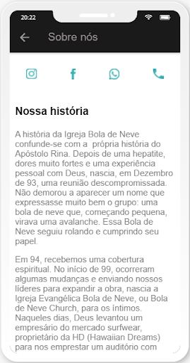 Bola de Neve RBS Screen 2