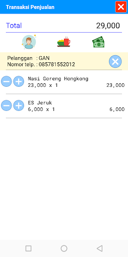 Kasir Restoran OFFLINE