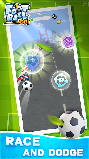 Android application FootBall Go：Agile dodge screenshort