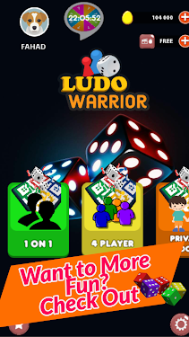#2. Ludo Warrior - Dice Game (Android) By: Dewar LLC