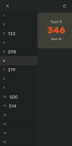 Android application Twenty Numbers screenshort