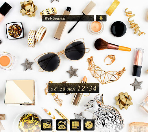 Android application Cosmetic Collection Theme screenshort
