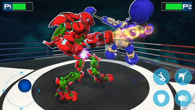 #4. Robot Battle Fighting Game 3D (Android) By: Sheen Games