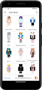 Girls Skins Cute for Minecraft