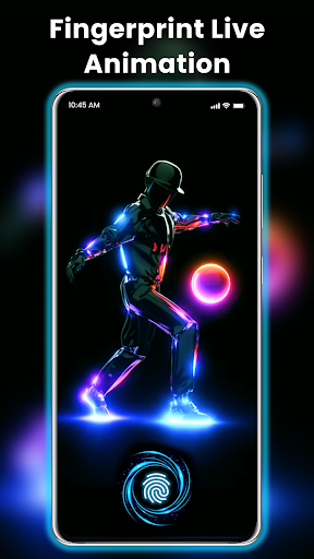Android application Fingerprint Live Animation screenshort