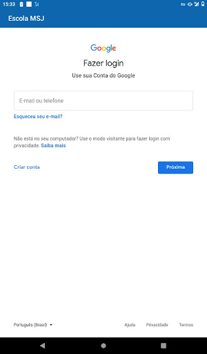 Escola MSJ Screen 2