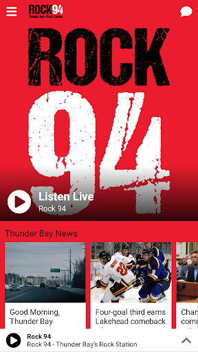 Android application Rock 94 screenshort