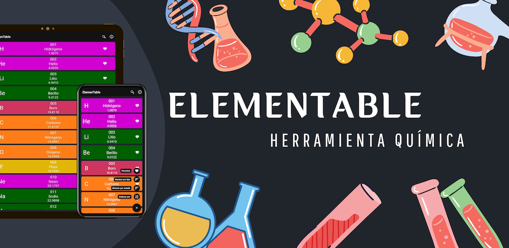 ElemenTable- Android 앱 교육을위한 최신 버전 2.1.1