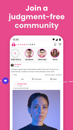 Sneaky Links: Meet New Friends Screen 3