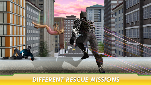 Screenshot 7 Flying Panther Hero City: misi android