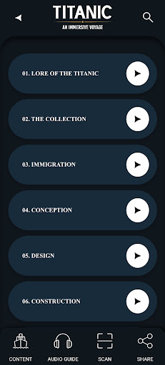 Titanic an immersive voyage