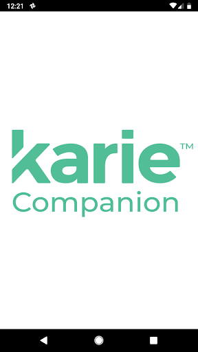 Android application Karie Companion screenshort