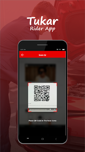 Android application Tukar Rider screenshort