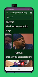 Whatsup stickers gif/Image