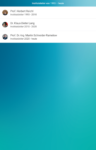 Android application IZM Institutsleiter Interviews screenshort