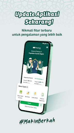 Android application Pegadaian Syariah Digital screenshort