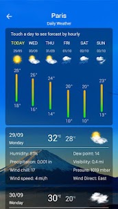 Weather forecast Mod Apk v1.85.276.05 (Premium Unlocked) For Android 4