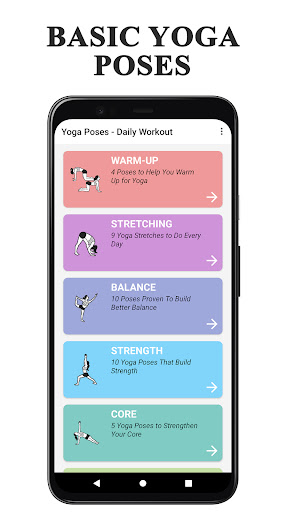 Android application Yoga Poses For Beginners screenshort