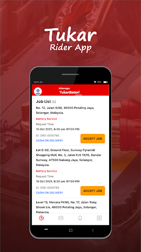 Tukar Rider Screen 2