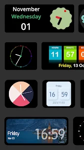 Widget IOS - Clock Widgets