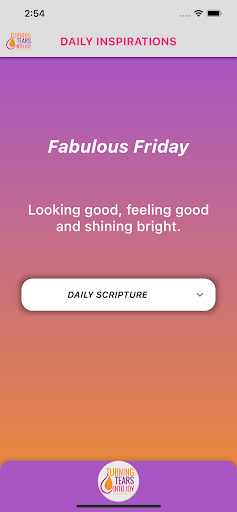 Android application Tears into Joy screenshort