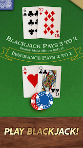 ブラックジャック 21 クラシックカードゲーム