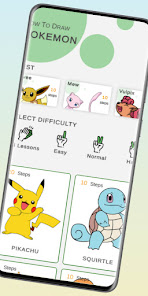 How to draw pokeman 1 APK + Mod (Free purchase) for Android