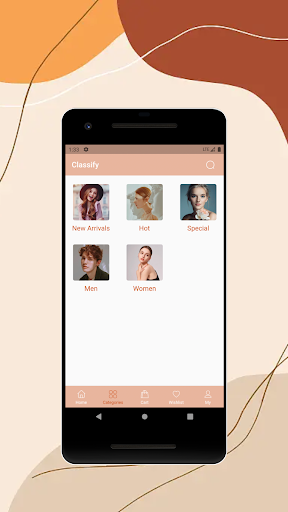 Android application Fashion Station screenshort