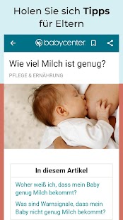 Meine Schwangerschaft & Baby Screenshot