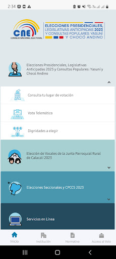 CNE App Screen 2