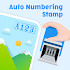 Auto Numbering Sequence Stamp