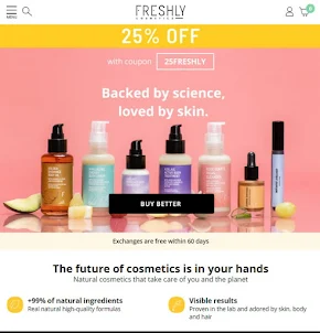 freshly cosmetics app