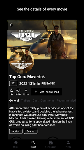 CineHub: Movies/TV Shows Guide screenshot 3