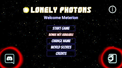 Android application Lonely Photons screenshort