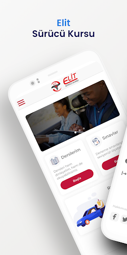 Android application Elit Sürücü Kursu screenshort