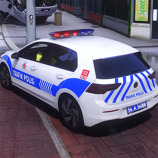 Golf 8 Police Simulator Game logo