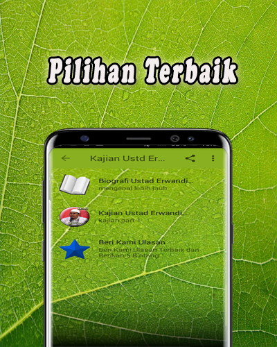 Android application Kajian Ust Erwandi Tarmizi screenshort