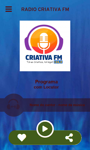 RADIO CRIATIVA FM Screen 2