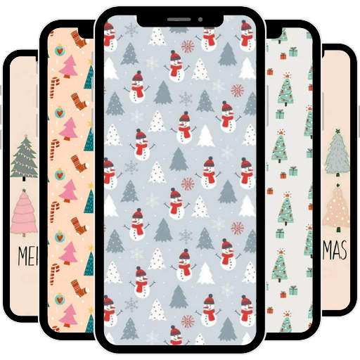 Preppy Christmas Wallpapers logo