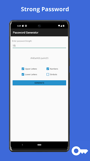 Strong password Screen 2