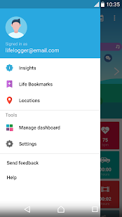 Lifelog Screenshot
