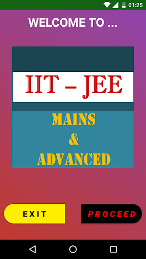 Android application IIT-JEE (Mains & Advanced) screenshort