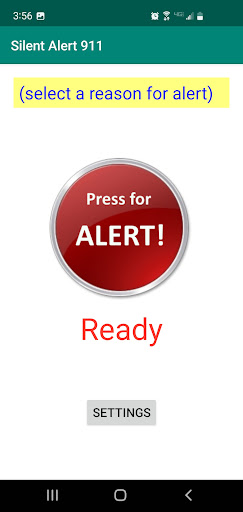 Android application SilentAlert911 screenshort