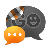 GO SMS THEME - Smooth Orange icon