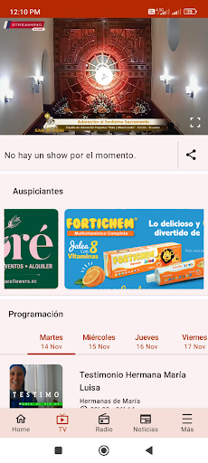 San Giovani Radio y TV Screen 3
