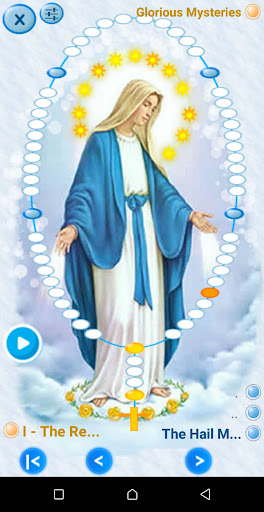 Android application Rosary screenshort