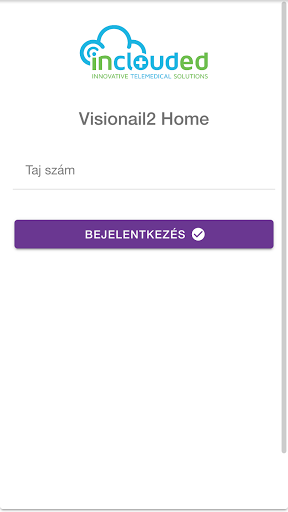 Android application Visionail2 Home screenshort