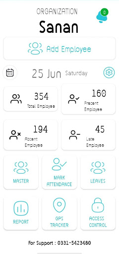 AMT Time Attendance Screen 3