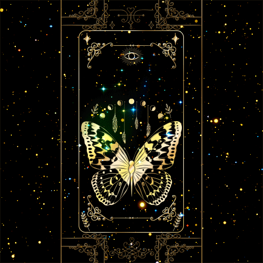 Butterfly Gold Tarot-Wallpaper logo