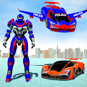Grand Robot Car Transform War : Mega Robot Games
